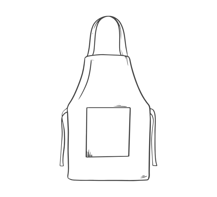 Tablier de cuisine - illustration